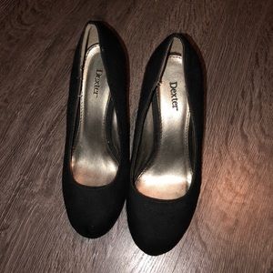 Black Velvet Heels